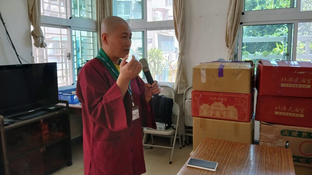 華光功德會南區分會 鳳山慈心園 知足即富菩提活動